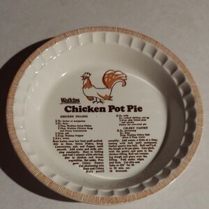 Walkins White Ceramic Dish